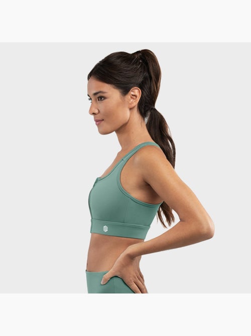 Sujetador deportivo alto impacto fitness mujer squat - Kiabi Sujetador deportivo alto impacto fitness mujer squat - Kiabi