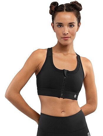 Sujetador deportivo alto impacto fitness mujer squat