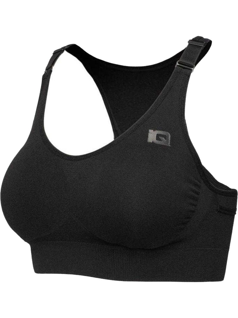 Sujetador deportivo carmen ii para mujer - iq Negro - Kiabi