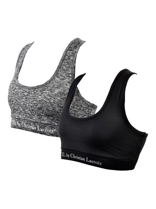 Sujetador deportivo CXL BY LACROIX X2 - Pack de 2 - Kiabi