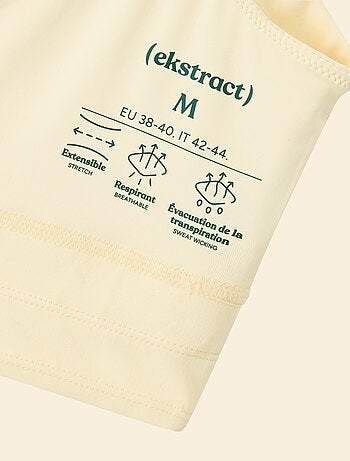 Sujetador deportivo de sujeción ligera - (ekstract)