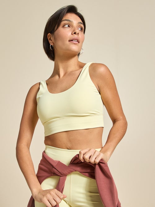 Sujetador deportivo de sujeción ligera - (ekstract) - Kiabi Sujetador deportivo de sujeción ligera - (ekstract) - Kiabi