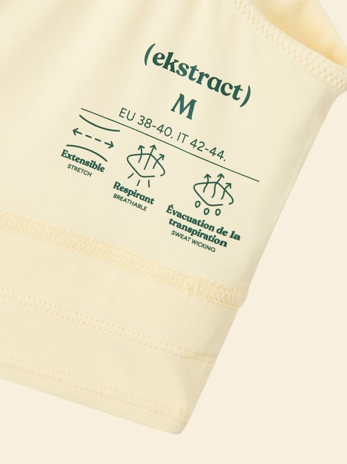 Sujetador deportivo de sujeción ligera - (ekstract) - Kiabi Sujetador deportivo de sujeción ligera - (ekstract) - Kiabi