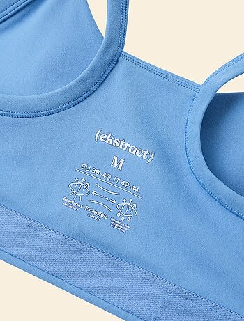 Sujetador deportivo de sujeción ligera - (ekstract)