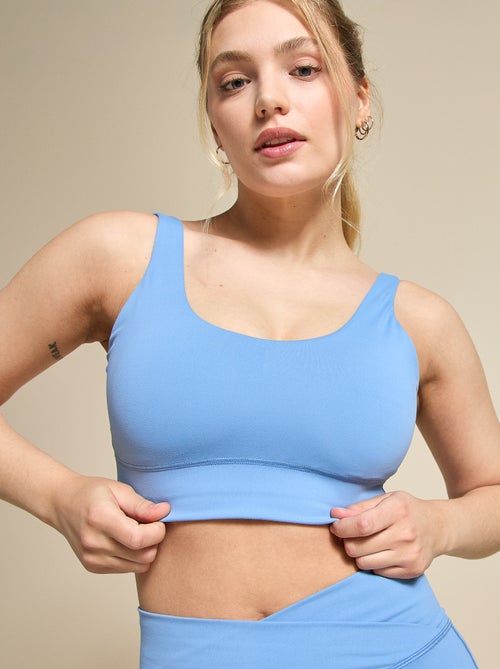 Sujetador deportivo de sujeción ligera - (ekstract) - Kiabi Sujetador deportivo de sujeción ligera - (ekstract) - Kiabi