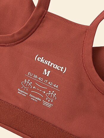 Sujetador deportivo de sujeción ligera - (ekstract)