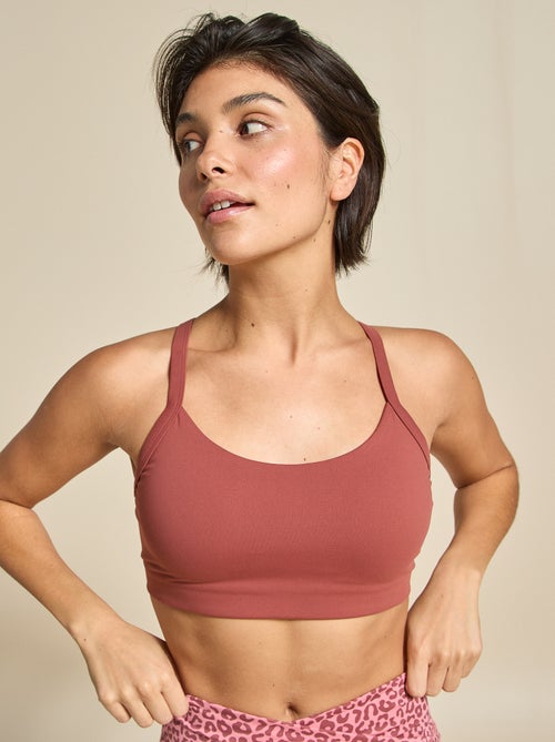 Sujetador deportivo de sujeción ligera - (ekstract) - Kiabi Sujetador deportivo de sujeción ligera - (ekstract) - Kiabi