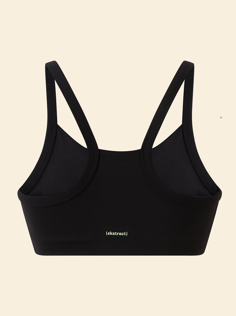 Sujetador deportivo de sujeción ligera - (ekstract) Negro - Kiabi