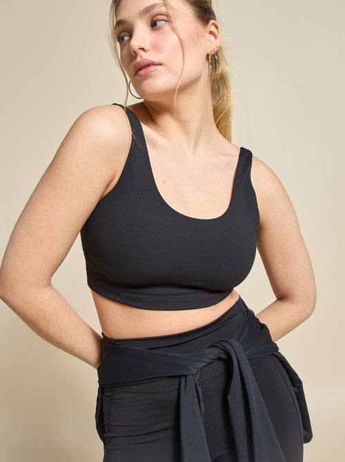 Sujetador deportivo de sujeción ligera - (ekstract) - Kiabi Sujetador deportivo de sujeción ligera - (ekstract) - Kiabi