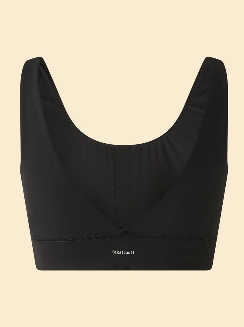 Sujetador deportivo de sujeción ligera - (ekstract) Negro - Kiabi