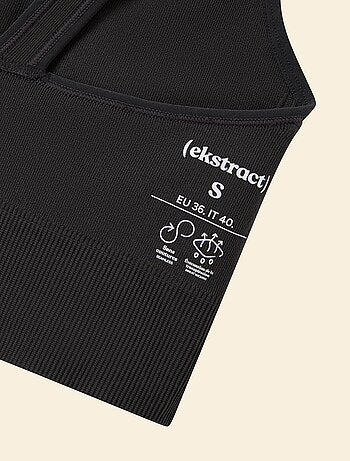 Sujetador deportivo de sujeción ligera - (ekstract)