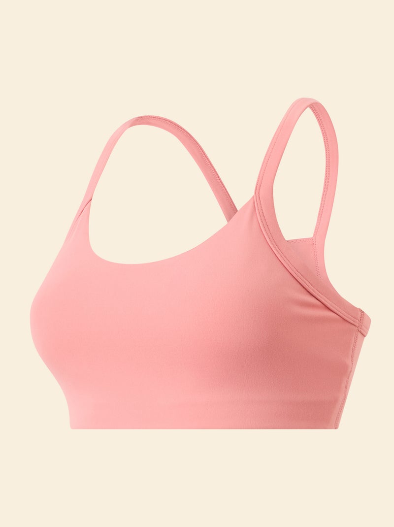 Sujetador deportivo de sujeción ligera - (ekstract) Rosa - Kiabi