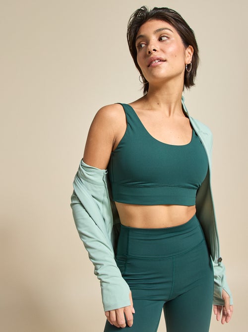 Sujetador deportivo de sujeción ligera - (ekstract) - Kiabi Sujetador deportivo de sujeción ligera - (ekstract) - Kiabi