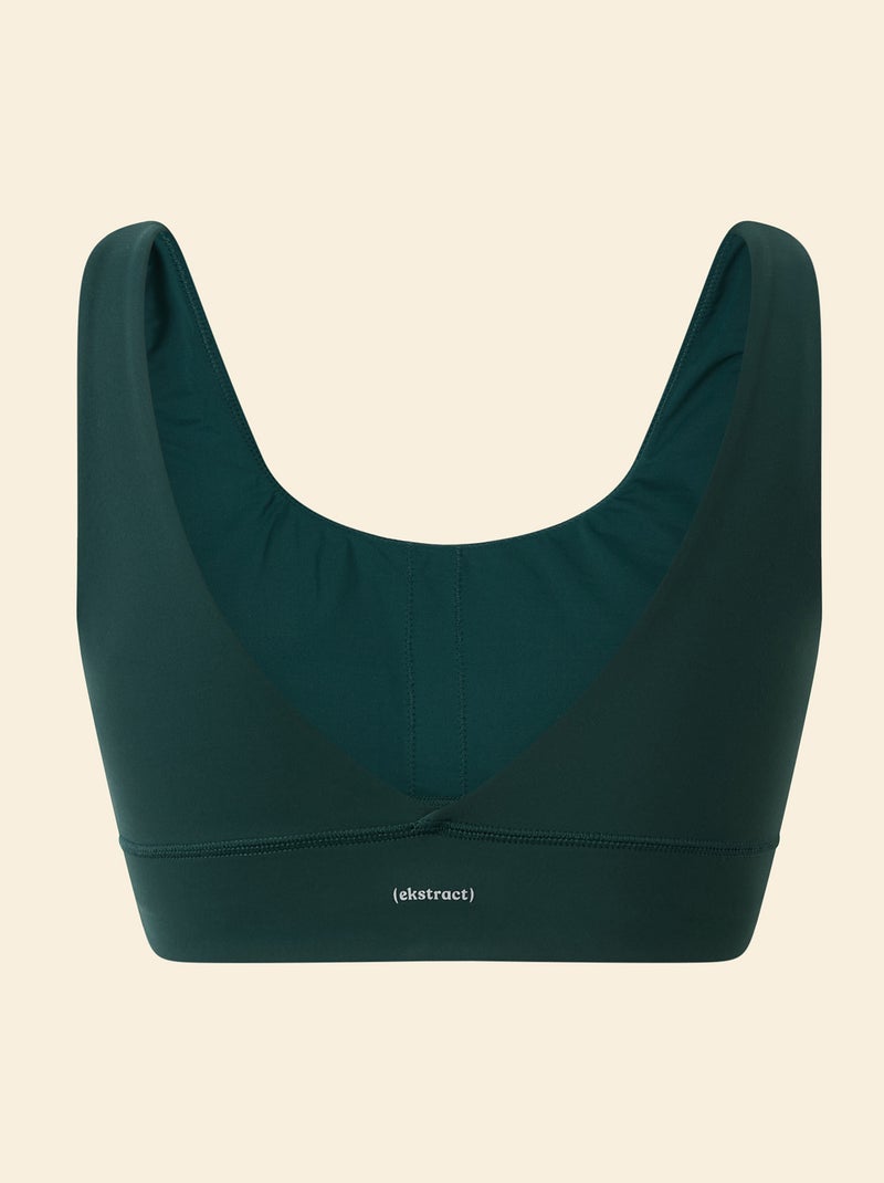 Sujetador deportivo de sujeción ligera - (ekstract) Verde - Kiabi