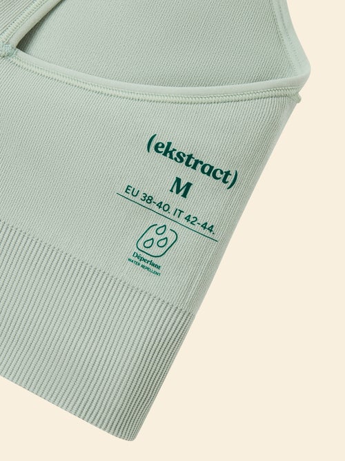 Sujetador deportivo de sujeción ligera - (ekstract) - Kiabi Sujetador deportivo de sujeción ligera - (ekstract) - Kiabi