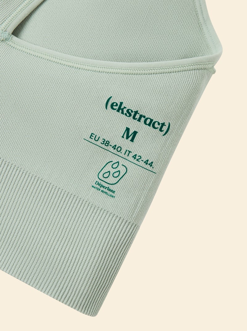 Sujetador deportivo de sujeción ligera - (ekstract) Verde - Kiabi