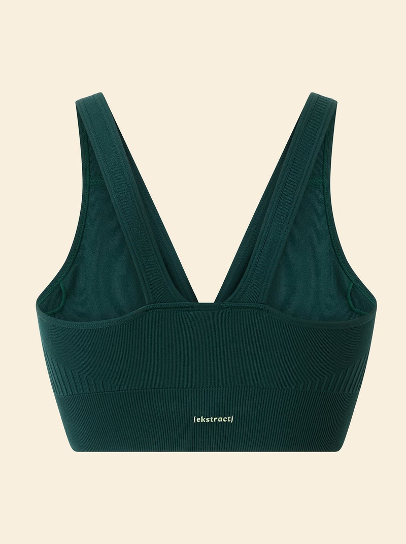 Sujetador deportivo de sujeción ligera - (ekstract) Verde - Kiabi