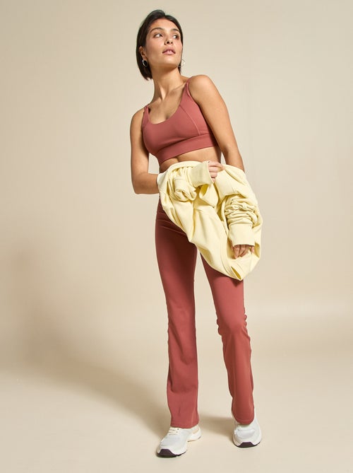 Sujetador deportivo efecto retorcido en la espalda sujeción fuerte - (ekstract) - Kiabi Sujetador deportivo efecto retorcido en la espalda sujeción fuerte - (ekstract) - Kiabi