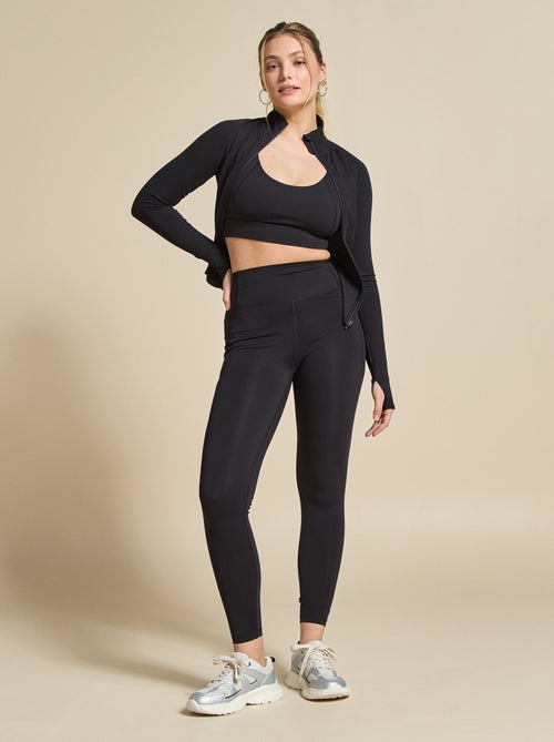 Sujetador deportivo efecto retorcido en la espalda sujeción fuerte - (ekstract) - Kiabi Sujetador deportivo efecto retorcido en la espalda sujeción fuerte - (ekstract) - Kiabi