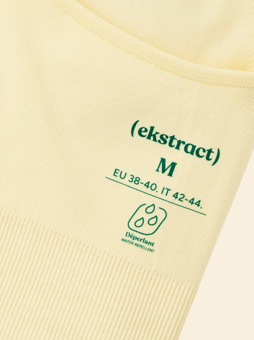 Sujetador deportivo en canalé de sujeción ligera - (ekstract) - Kiabi