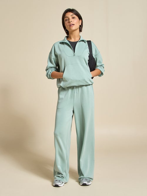 Sujetador deportivo en canalé de sujeción ligera - (ekstract) - Kiabi