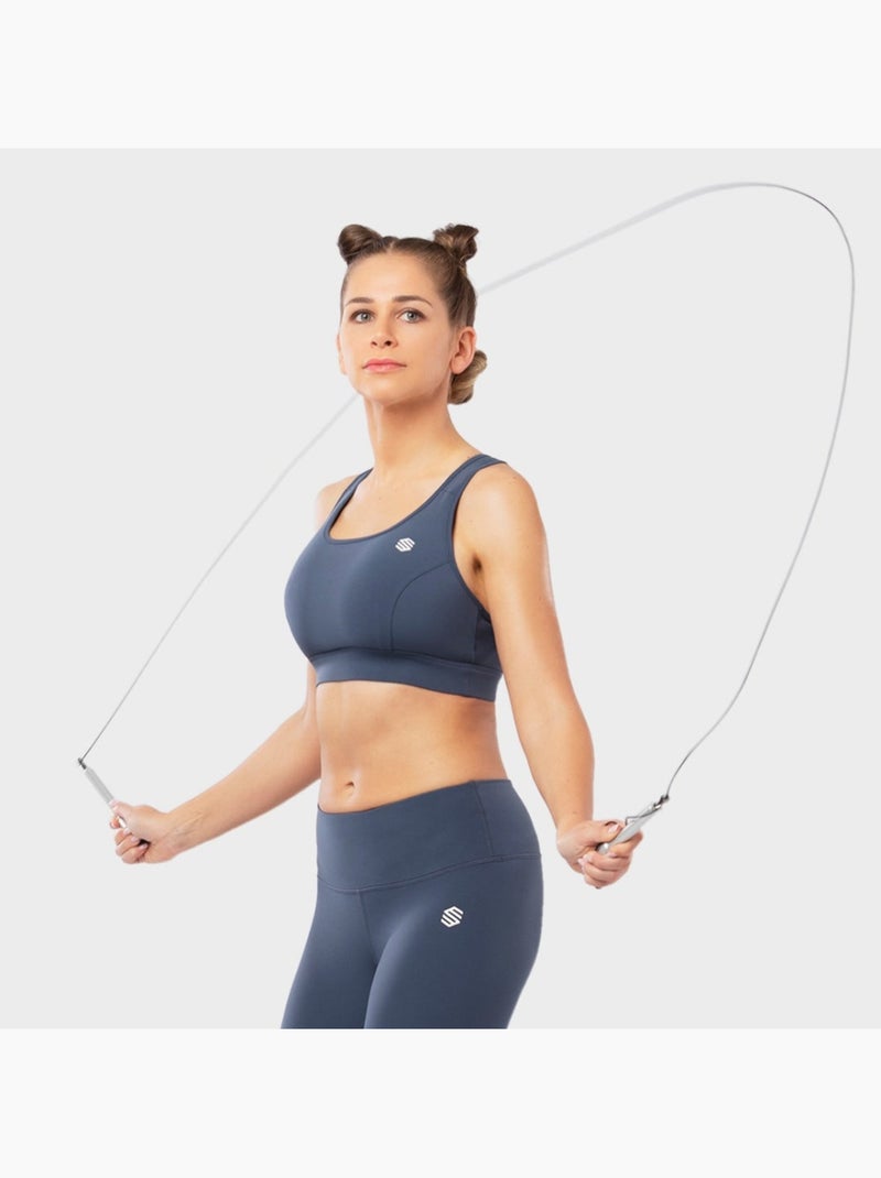 Sujetador deportivo fitness mujer air flow+ Azul - Kiabi