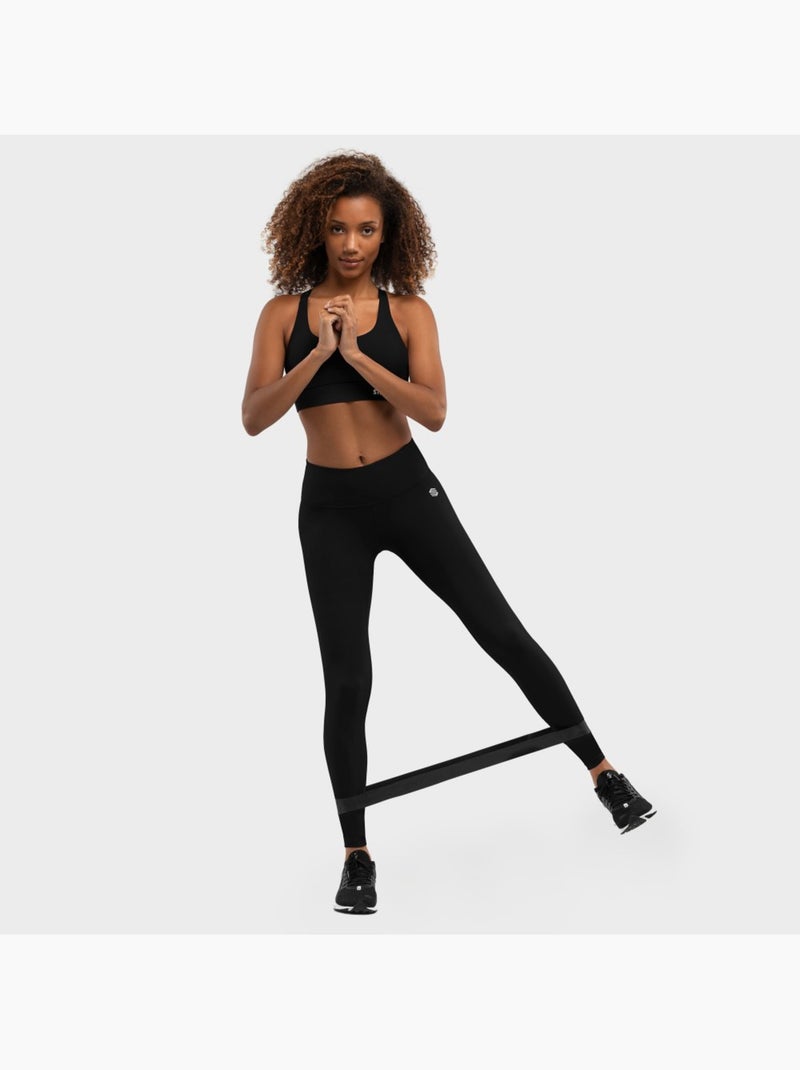 Sujetador deportivo fitness mujer balance Negro - Kiabi