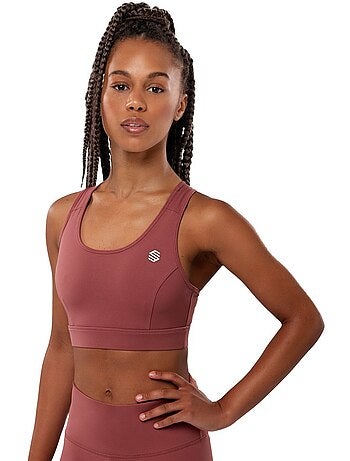 Sujetador deportivo fitness mujer effort