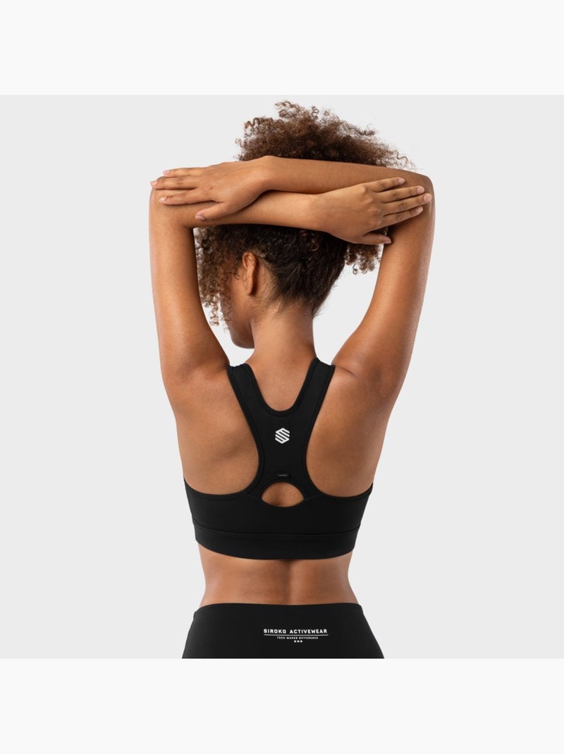 Sujetador deportivo fitness mujer fuel Negro - Kiabi
