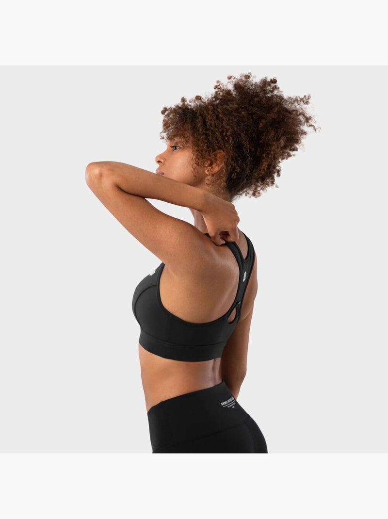 Sujetador deportivo fitness mujer fuel Negro - Kiabi