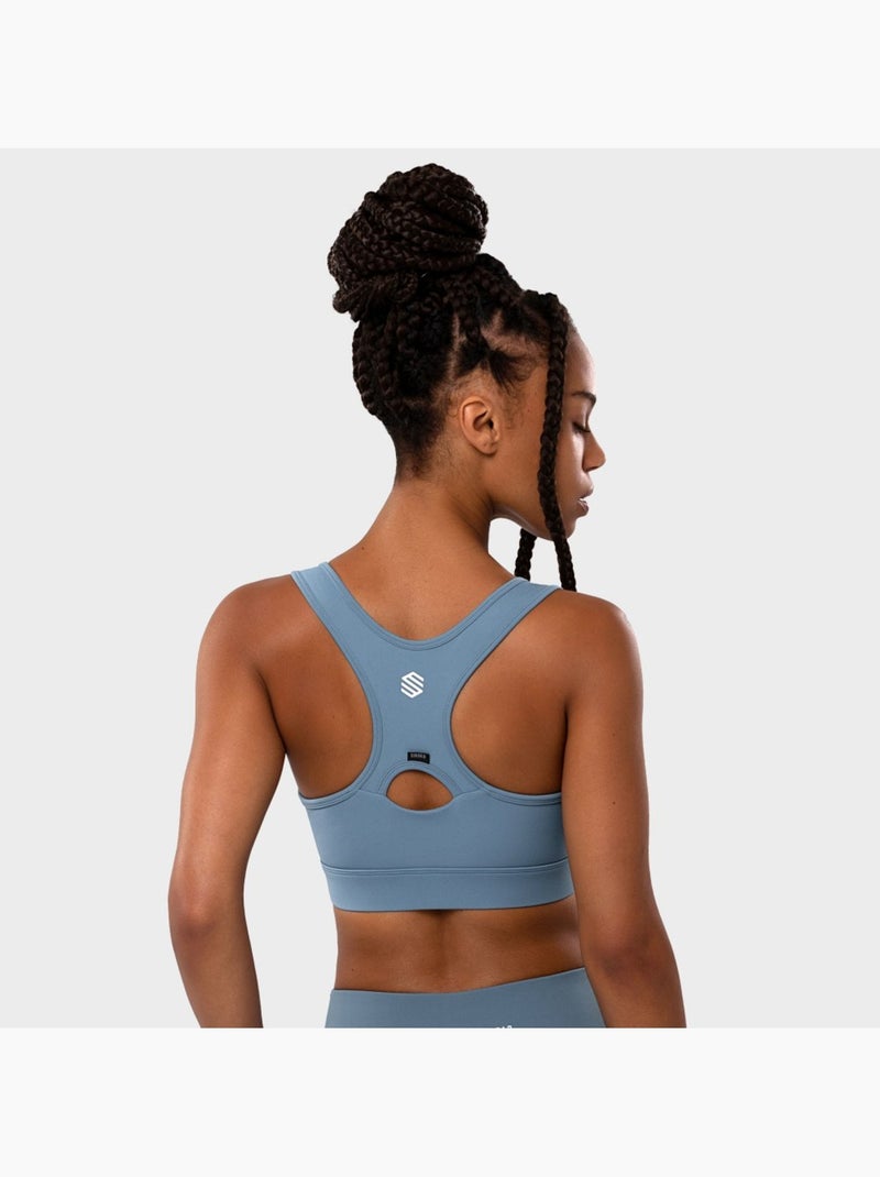 Sujetador deportivo fitness mujer start Azul - Kiabi