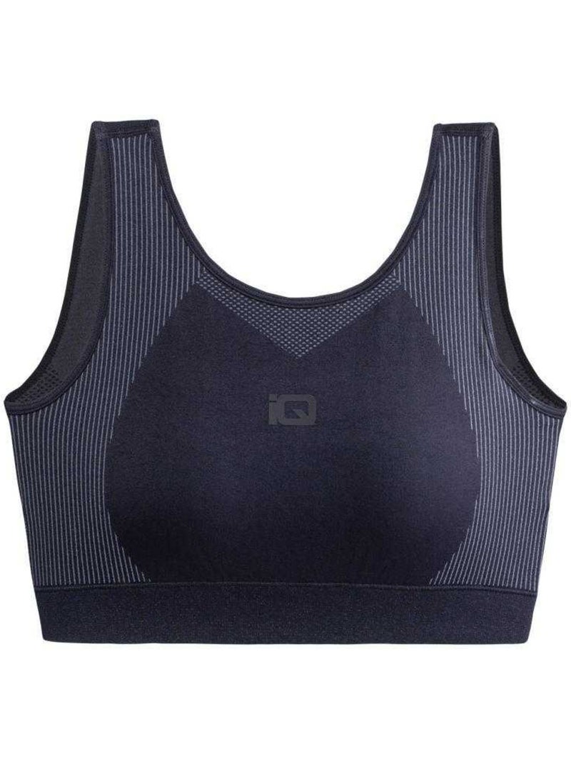 Sujetador deportivo ingel para mujer - iq Negro - Kiabi