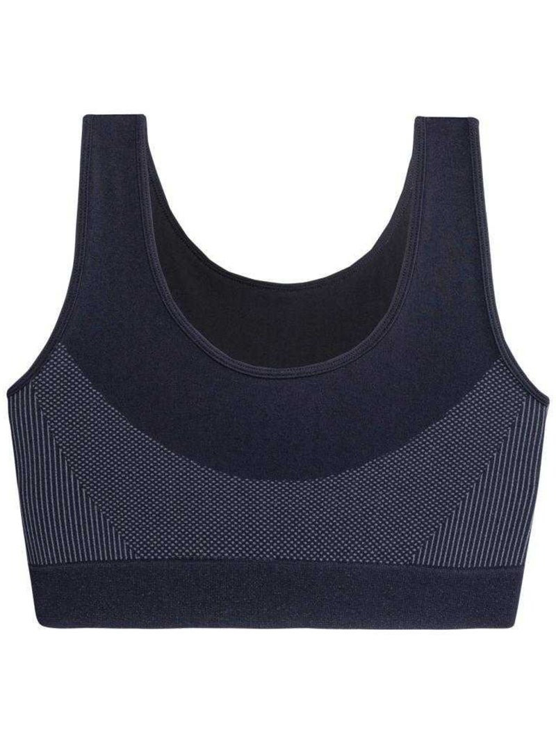 Sujetador deportivo ingel para mujer - iq Negro - Kiabi