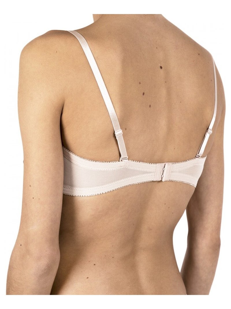 Sujetador Deportivo Microfibra Beige - Kiabi