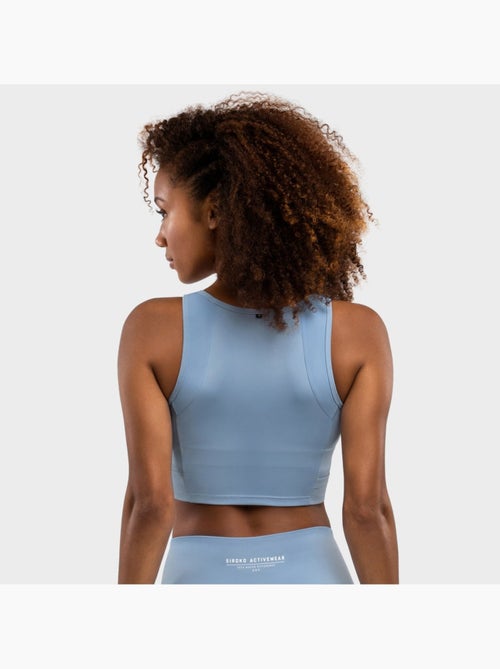 Sujetador deportivo mujer fitness mujer crunch - Kiabi