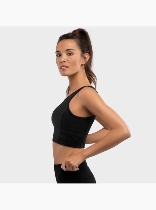 Sujetador deportivo mujer fitness mujer crunch - Kiabi Sujetador deportivo mujer fitness mujer crunch - Kiabi