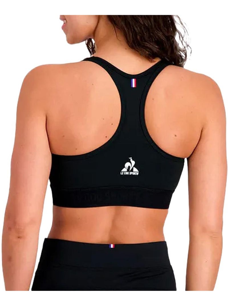 Sujetador Deportivo Mujer Le Coq Sportif Negro - Kiabi