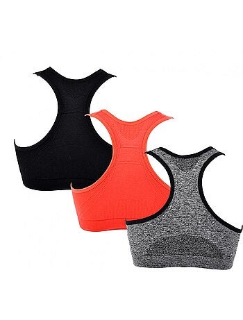 Sujetador deportivo Mujer SERGIO TACCHINI Pack de 3