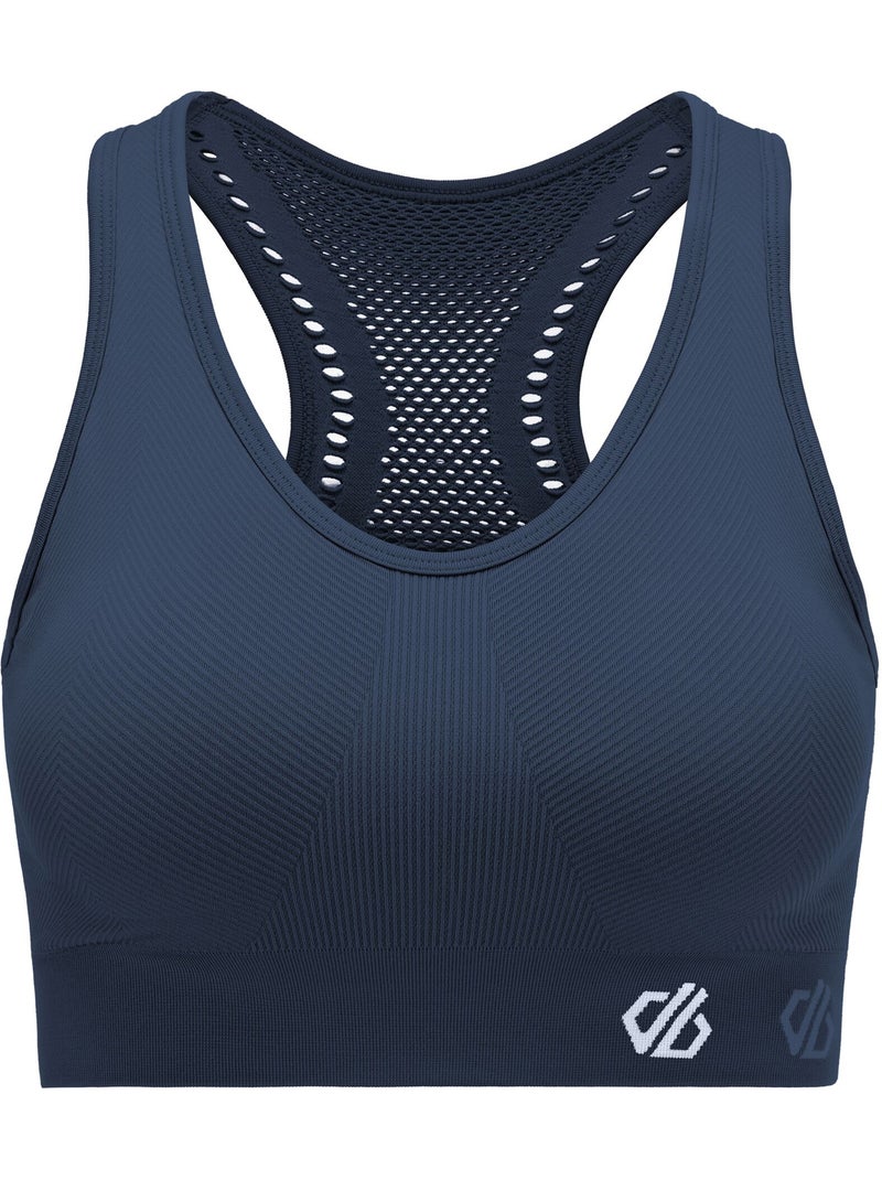 Sujetador deportivo react para mujer - dare 2b Azul marino - Kiabi