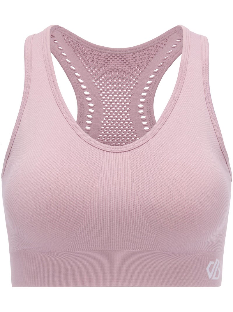 Sujetador deportivo react para mujer - dare 2b Malva - Kiabi