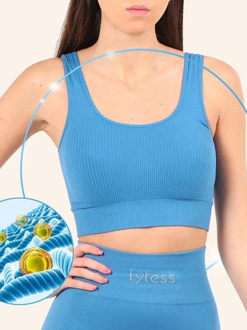 Sujetador deportivo reafirmante Yogafit - Kiabi