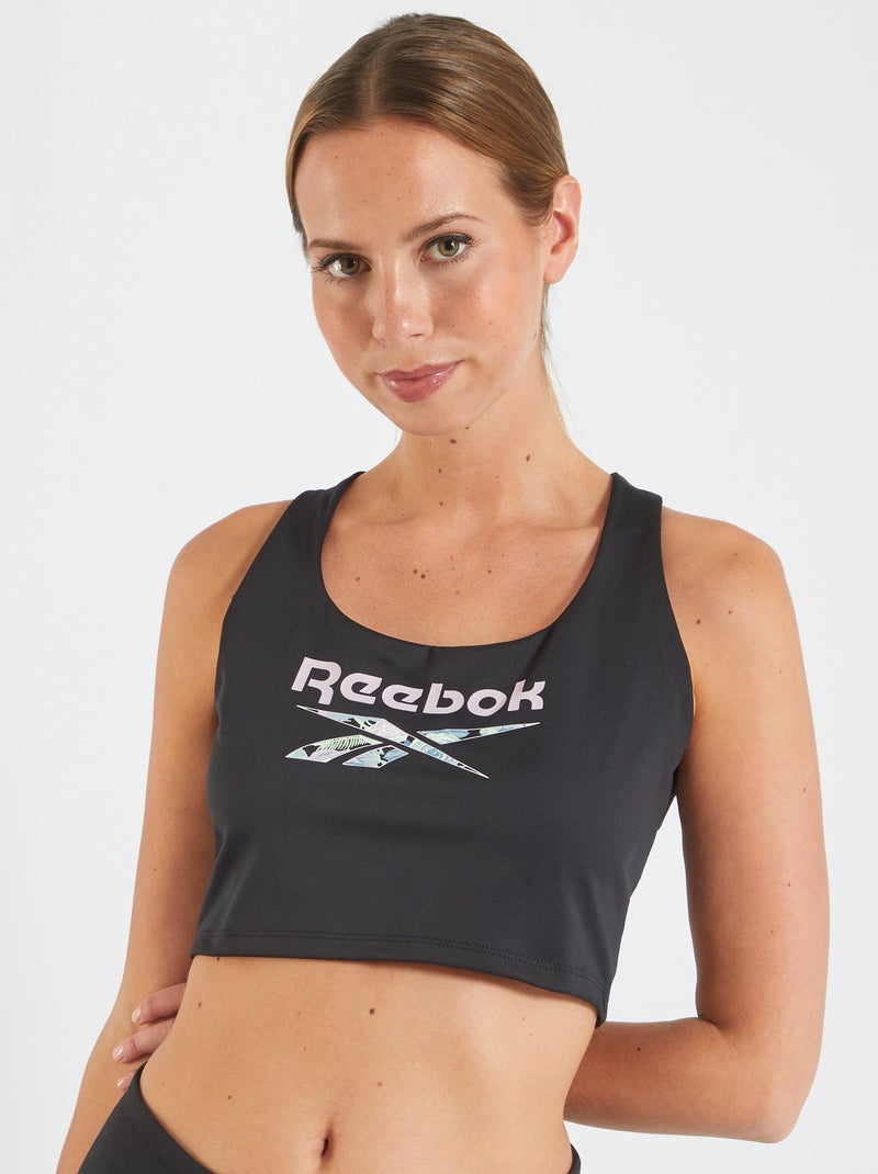 Sujetador deportivo 'Reebok' negro - Kiabi