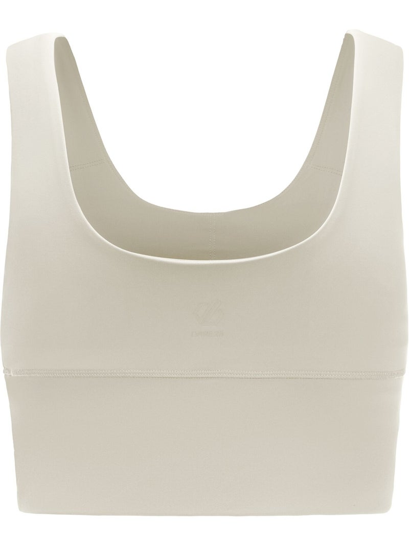 Sujetador deportivo refresh para mujer - dare 2b Crema - Kiabi