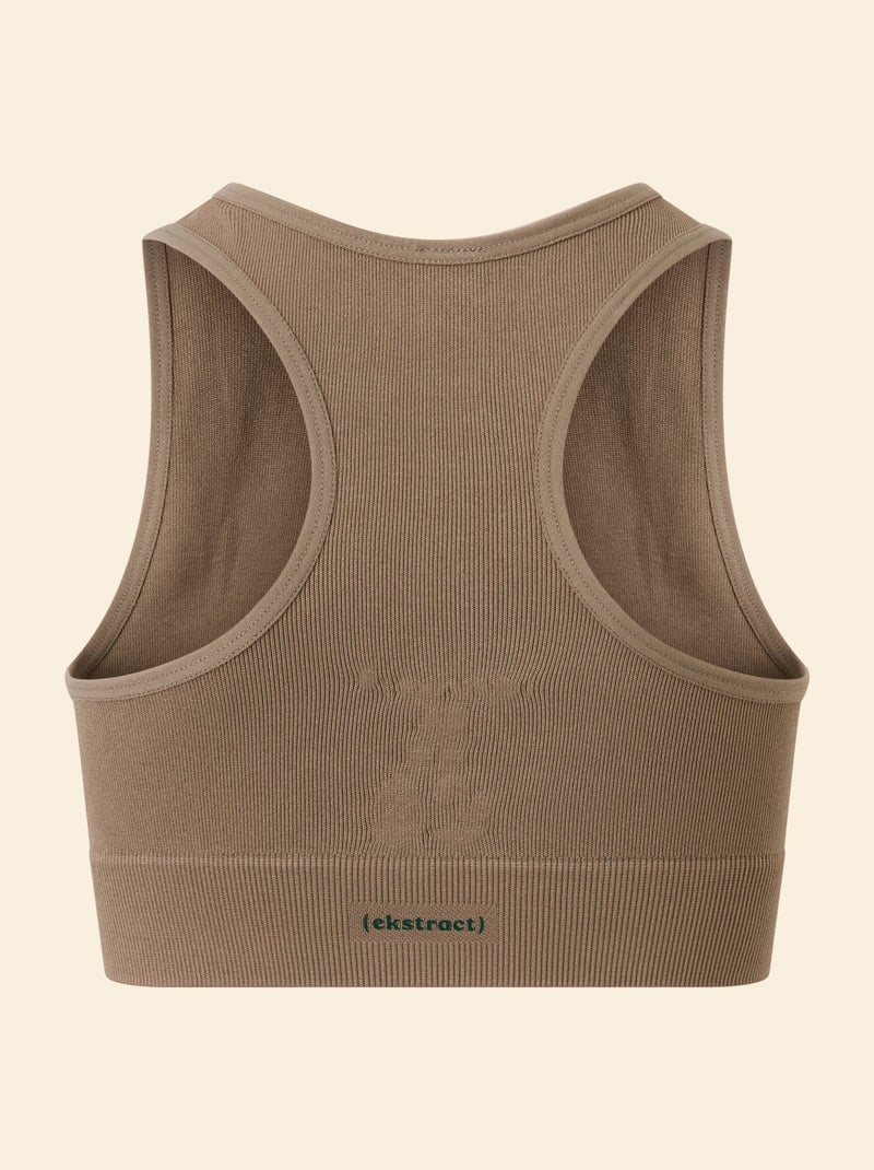 Sujetador deportivo sin costuras - (ekstract) Beige - Kiabi