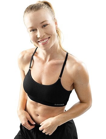 Sujetador deportivo sin costuras mujer fitness mujer ness