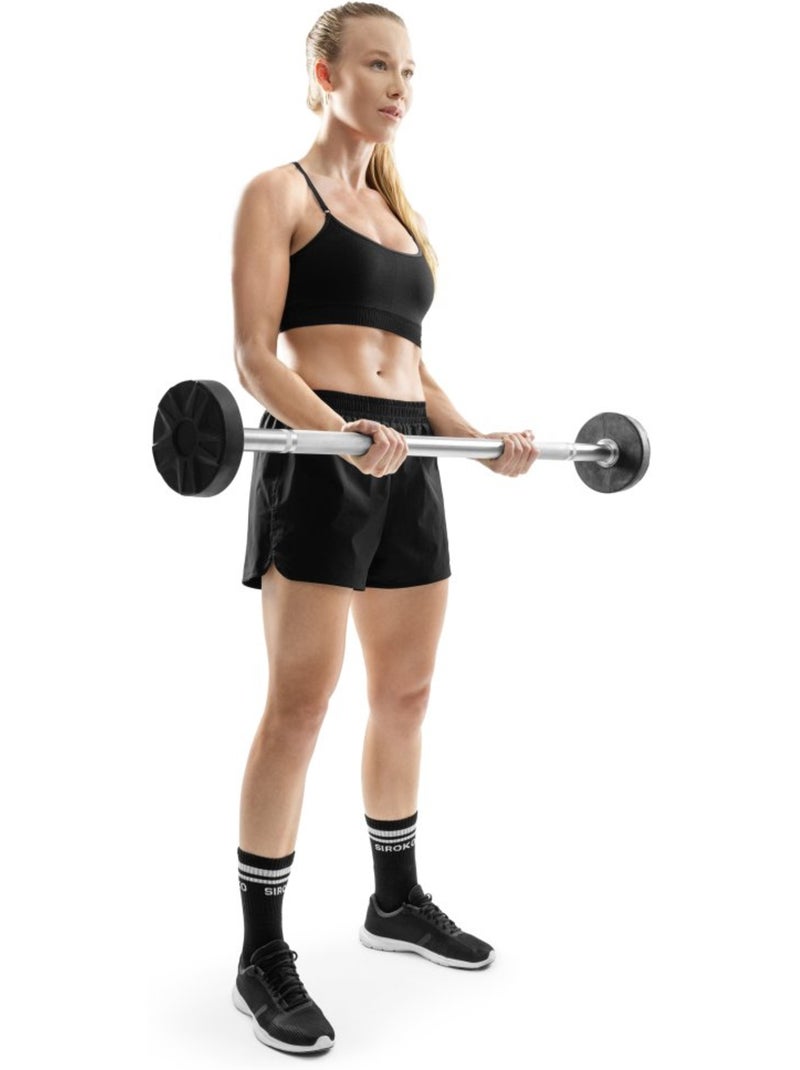 Sujetador deportivo sin costuras mujer fitness mujer ness Negro - Kiabi
