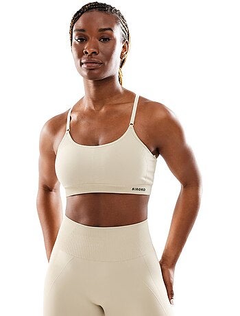 Sujetador deportivo sin costuras mujer fitness mujer spark