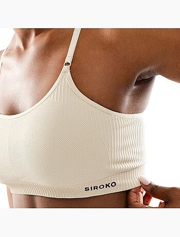 Sujetador deportivo sin costuras mujer fitness mujer spark