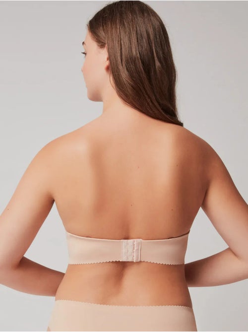 Sujetador desmontable sin costuras, con aro y foam, de microfibra - Kiabi Sujetador desmontable sin costuras, con aro y foam, de microfibra - Kiabi