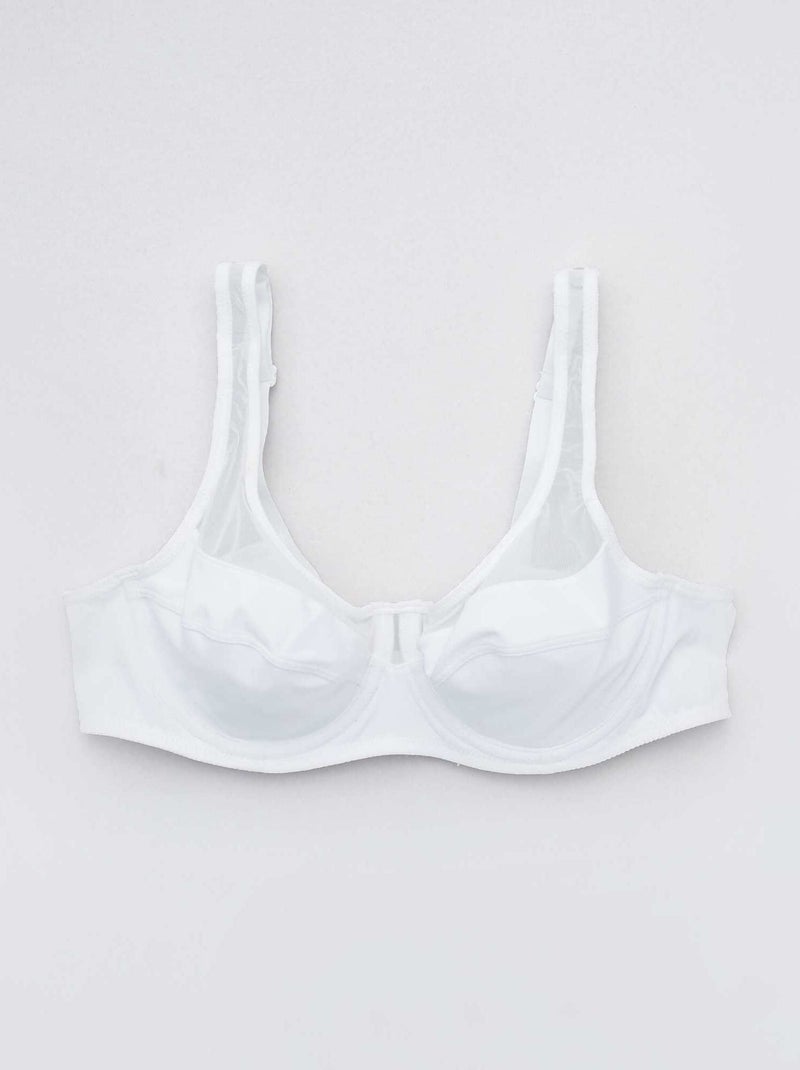 Sujetador DIM 'Generous' blanco - Kiabi
